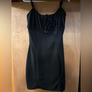 Black laced dress
